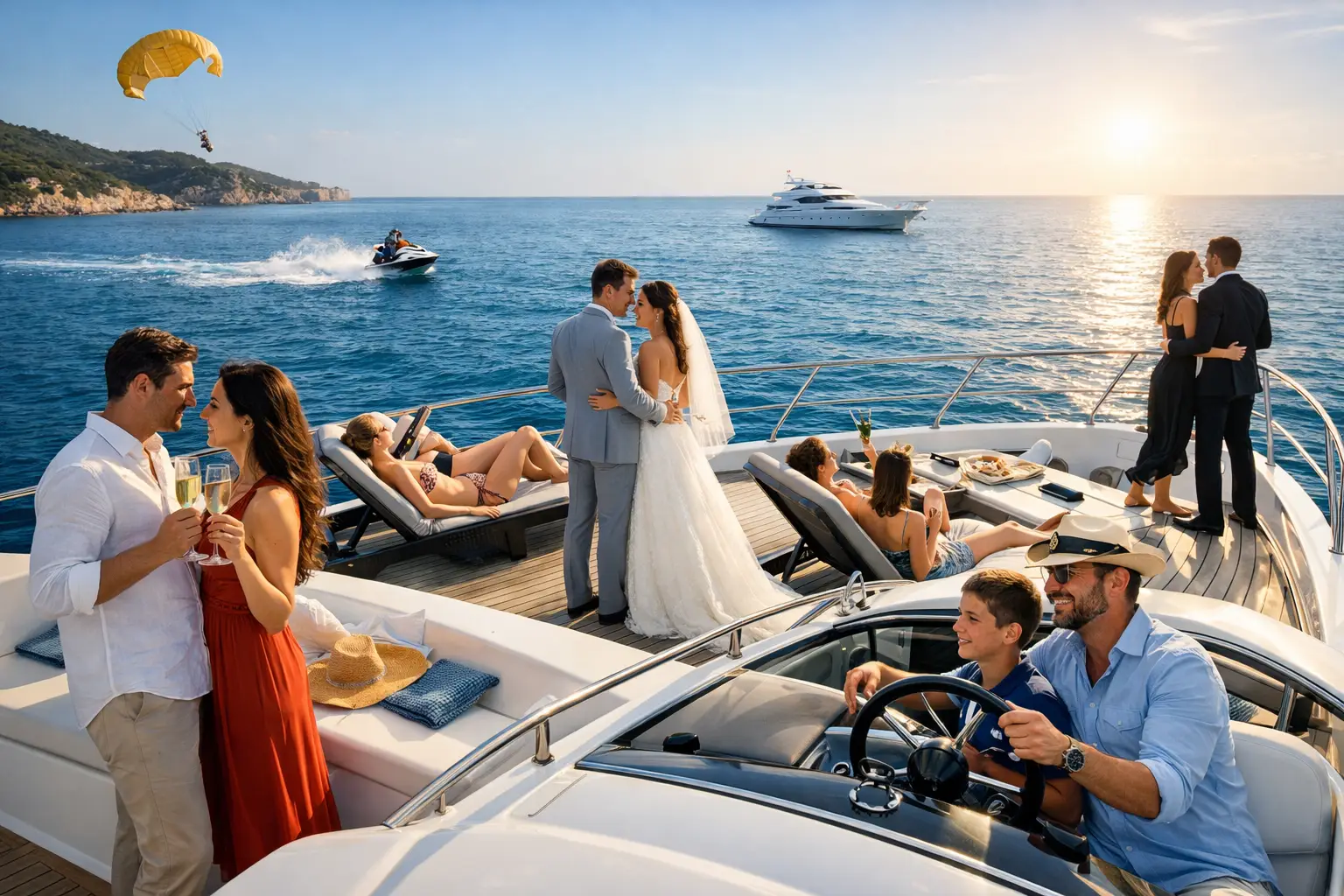 8 Top Occasions for Yacht Charters