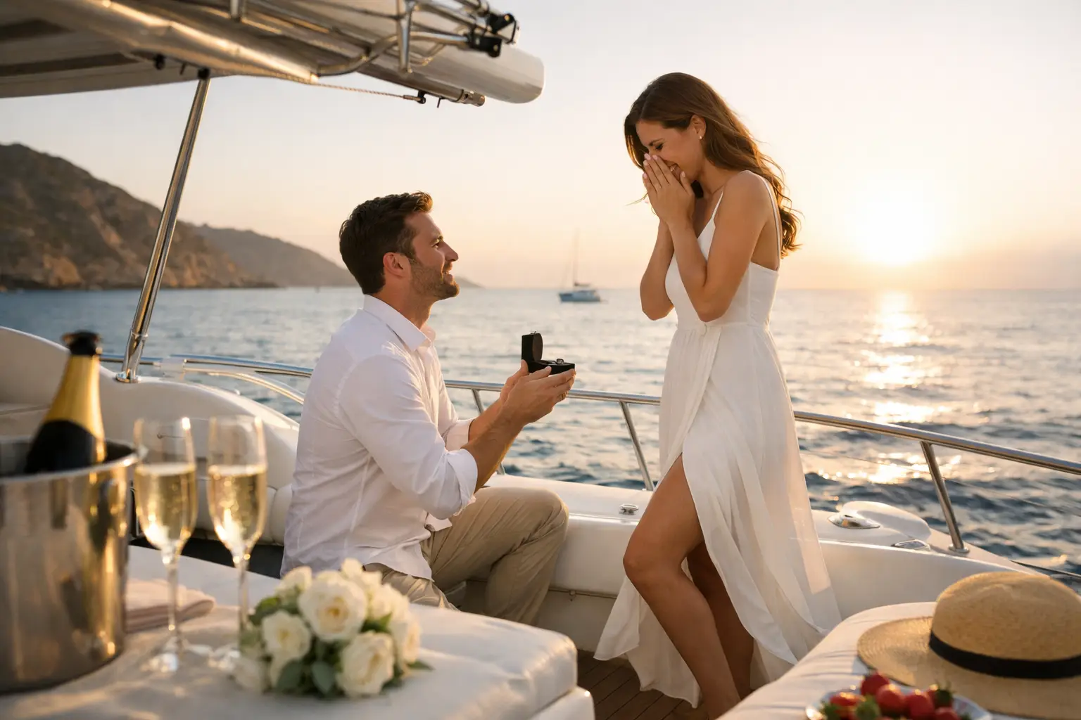 How to Plan Yacht Proposal Moments Right