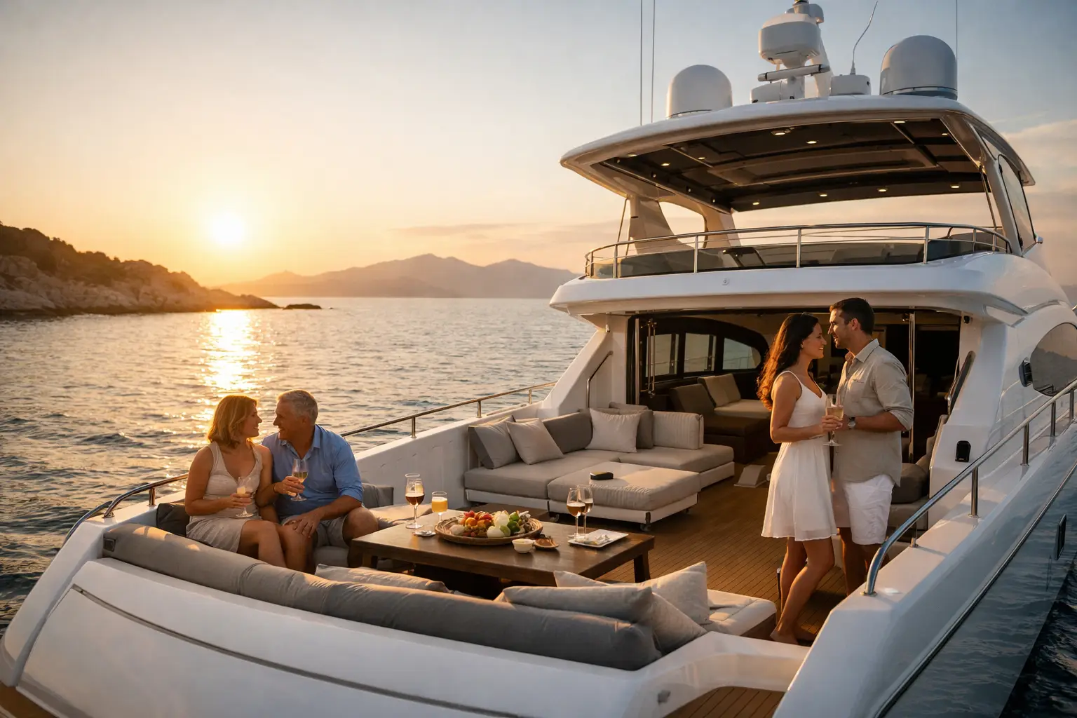 SunRider: Your Yacht for Intimate Gatherings