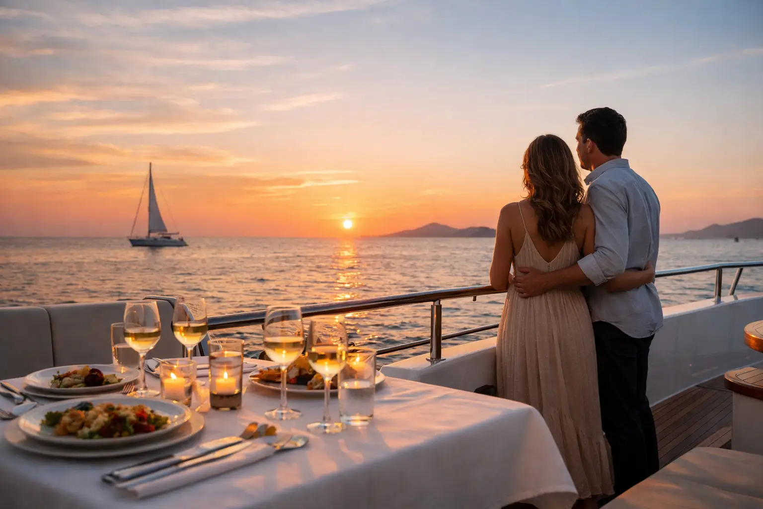 Sunset Yacht Dinner Cruise: What to Expect