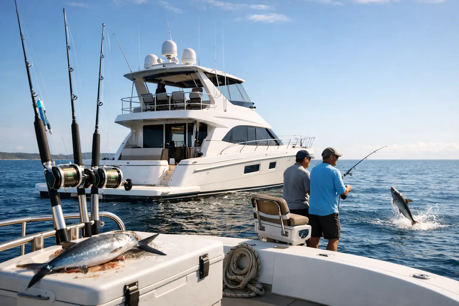 Chartering a Yacht for a Fishing Trip