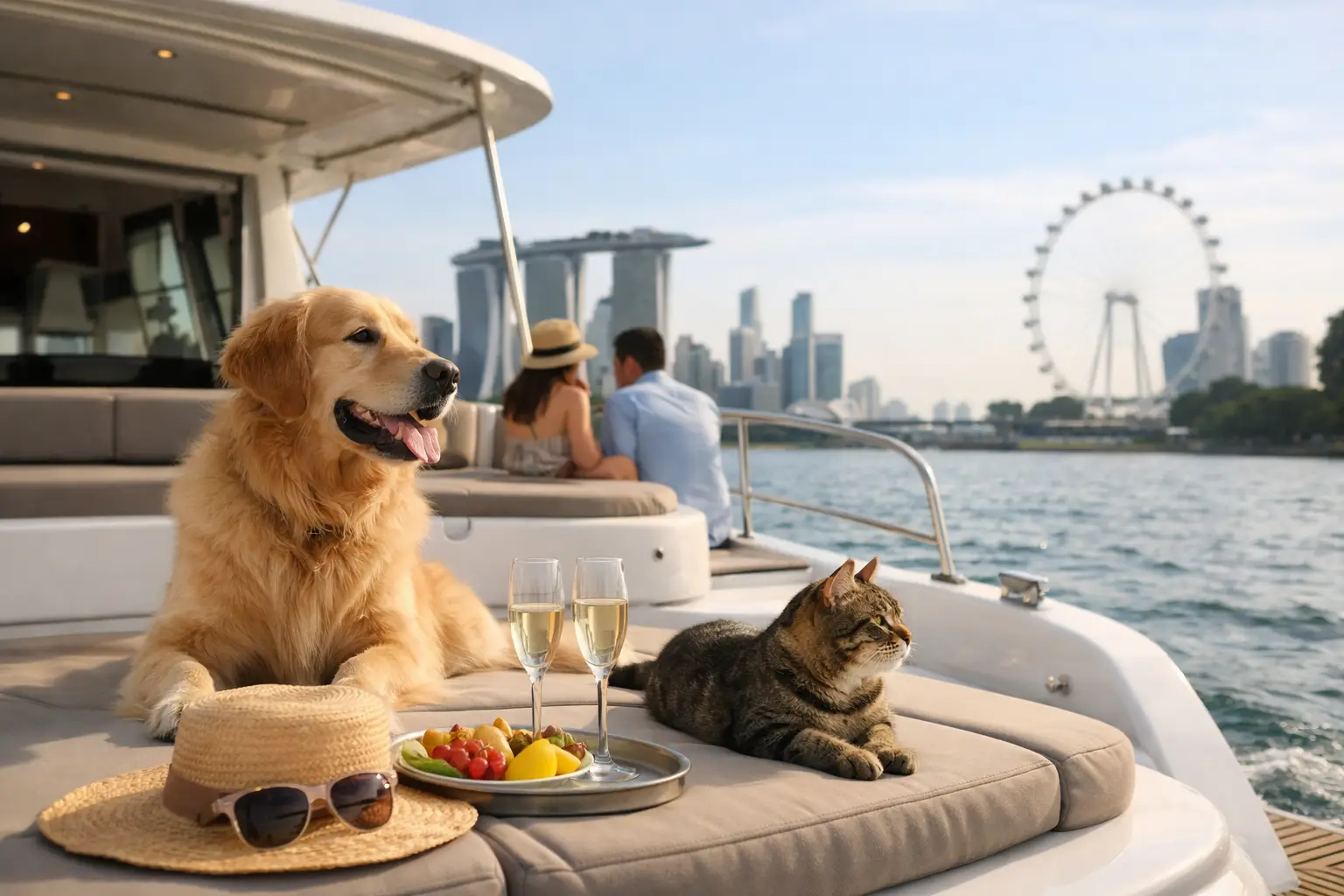 Pet-Friendly Yacht Charters in Singapore