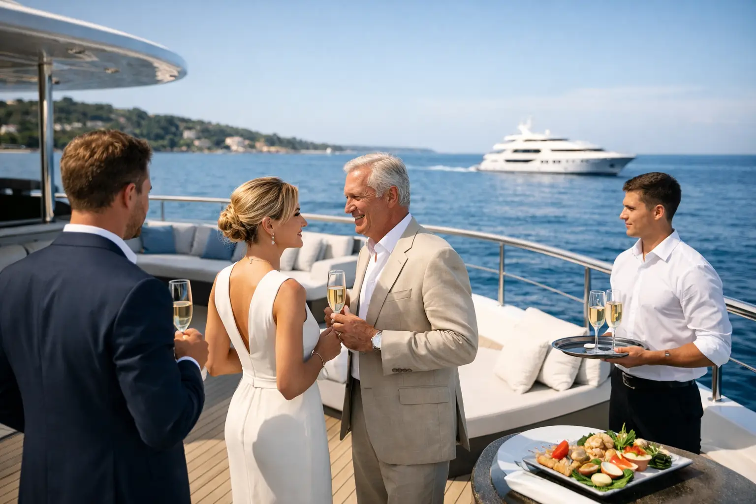 VVIP Hosting on a Yacht Done Right