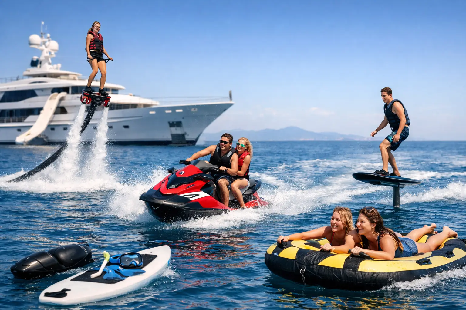 Water Toys Bring Thrills to Your Charter