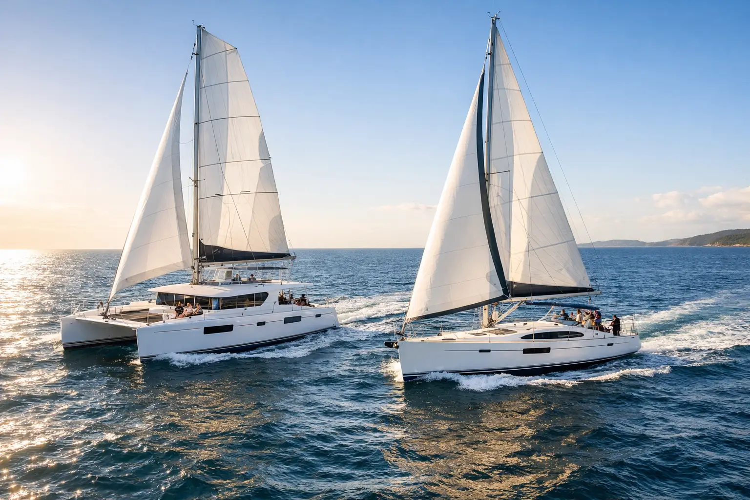 Why Choose a Catamaran Over a Mono Hull Yacht?